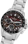 Jacques Lemans Chronographen Eco Power Limited Edition Red - Orange - Schwarz