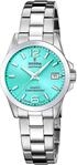 Festina Armbanduhr Acero Clasico Swiss Made Turquoise