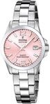 Festina Armbanduhr Acero Clasico Swiss Made Pink - Rosa