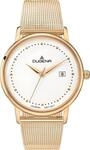 Dugena Damen-Armbanduhr Mila, Quarz, Milanaise-Edelstahl-Armband, 3 bar