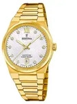 Festina Armbanduhr Riv&eacute; Swiss Made Gold - Gold