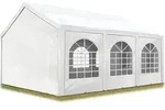 TOOLPORT Hochwertiges Partyzelt 4x6 m Pavillon Zelt PE Plane 450 N Gartenzelt