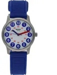 Kinderuhr Titan Boccia Blau 3373-05 Silikon - Wei&szlig;
