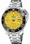 Festina Armbanduhr Automatic Diver Swiss Made Yellow - Gelb
