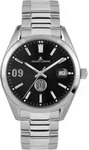 Jacques Lemans Armbanduhr > Edelstahl silbern analog Datum BVB-01