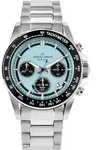 Chronograph Jacques Lemans Silber Kollektion Eco Power - mann