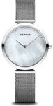 Bering - Armbanduhr - Damen - Quarz - Classic - 18132-004 - Wei&szlig;/Silber
