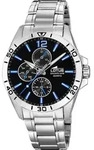 Lotus Armbanduhr Date Multifuncion Black - Blue - Schwarz