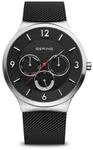 Bering - Armbanduhr - Herren - Chronograph - Classic silber geb&uuml;rstet 33441-102