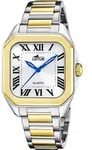 Lotus Armbanduhr Square White & Gold - Wei&szlig;