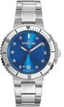 Dugena 4461101 Damenuhr Blau/Silber - Blau