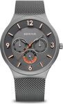 Bering - Armbanduhr - Herren - Chronograph - Classic grau geb&uuml;rstet 33441-377 - Grau