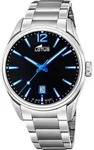 Lotus Armbanduhr Date Minimalist Black - Blue - Schwarz