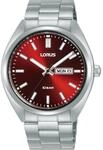 LORUS Herren Armbanduhr RH369AX9 Quarz 43mm 10ATM Datumsanzeige