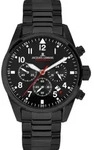 Jacques Lemans 42-2H Herrenuhr Chronograph Sport Schwarz - Schwarz