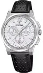 Festina Swiss Made Herrenuhr Riv&eacute; F20060/1 - Silber