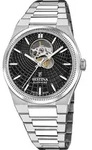 Festina Armbanduhr Automatic Riv&eacute; Swiss Made Black - Schwarz