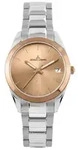 Uhr - Derby 1-1878F - Metallband silber Ros&eacute;