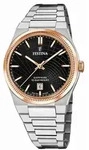 Festina Swiss Made Herrenuhr Riv&eacute; F20065/4 - Schwarz