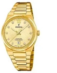 Festina Swiss Made Damenuhr Riv&eacute; F20058/2 - Gold