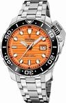Festina Armbanduhr Automatic Diver Swiss Made Orange