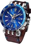Vostok Europe NH34-575A716BLUE Herrenuhr Automatik GMT Energia Rocket Blau 2...