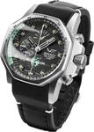 Vostok Europe YM86-640A695 Herrenuhr Atomic Age Multifunktion Schwarz