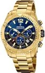 FESTINA Timeless Chronograph F20684 2 &ndash; Markanter Herren Chronograph mit m Goldton