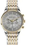 Jacques Lemans Armbanduhr Date London Grey Gold - Silber
