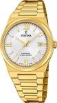 Herrenuhr FESTINA 20038/1, klassisch in Gold f&uuml;r Paare.