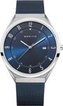 Bering - Armbanduhr - Herren - Quarz - Ultra Slim - 18740-307 - Blau