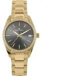 Jacques Lemans Armbanduhr Date Derby Grey - Gold - Grau