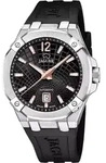 Jaguar Swiss Made Herrenuhr Automatik Schwarz Silikon J1030/4 - Bunt