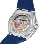 Jaguar Swiss Made Herrenuhr Automatik Blau Silikon J1030/2 - Bunt