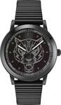 Plein Sport Uni Uhr Iron Tiger PSKDA0824 Schwarz Edelstahl 44 mm