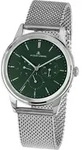 Jacques Lemans - Armbanduhr - Herren - Chronograph - Retro Classic - 1-2061I - Gr&uuml;n