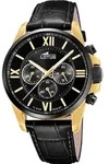Lotus Herren Uhr Classic Elegant Edelstahl Armbanduhr schwarz UL18882/1 -...