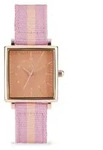 Esprit Damen Uhr Armbanduhr STRIPES Edelstahl Textil H.88875184