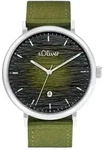s.Oliver Herren Uhr Armbanduhr Nylon 2034602