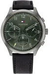 Tommy Hilfiger Asher 1791856 Herrenuhr - Schwarz/Gr&uuml;n