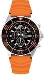 CHRIS BENZ - Taucheruhr-Armbanduhr - DEPTHMETER CHRONOGRAPH 300M - CB-C300-O-KBO