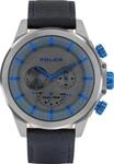 Police PL15970JSU.61 Herrenuhr Belmont Multifunktion Quarz Leder-Armband