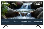 SABA SA40Z1QF QLED Fernseher 40 Zoll Smart TV webOS Full HD Aufl&ouml;sung...