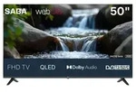 SABA SA50Z1QF QLED Fernseher 50 Zoll Smart TV webOS Full HD Aufl&ouml;sung...