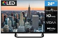 Smart Tech 24QV02VC QLED Fernseher 24 Zoll Smart TV VIDAA HD ready, 12 Volt und