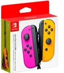 Switch Controller Joy-Con 2er lila/orange V2 (Wechselbare Batterie) Neon -