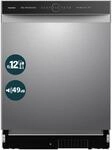 homeX GSBU6012AE Geschirrsp&uuml;ler 60 cm Unterbau, Sp&uuml;lmaschine - 12...