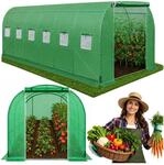 Folientunnel Gew&auml;chshaus PRO 10x3x2 m 30 m&sup2;