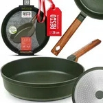 Resto Kitchenware Sadr, Rund, Allzweckpfanne, Schwarz, Holz, Queenhome, Sadr,