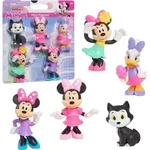 Just Play Disney Junior Minnie Mouse Minifiguren 5er-Pack, 4,3-6,9 cm 3+ - Rosa